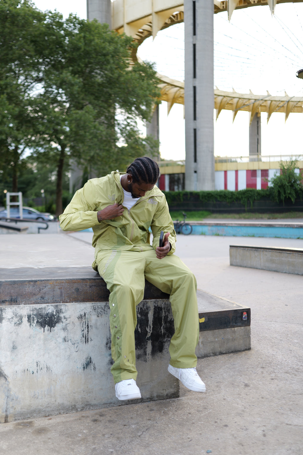 LB TRACKSUIT "SPRING GREEN"